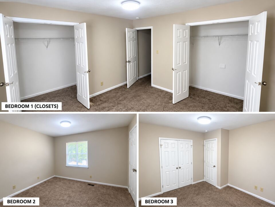 Bedroom in a 3-bedroom apartment at Canterbury Station